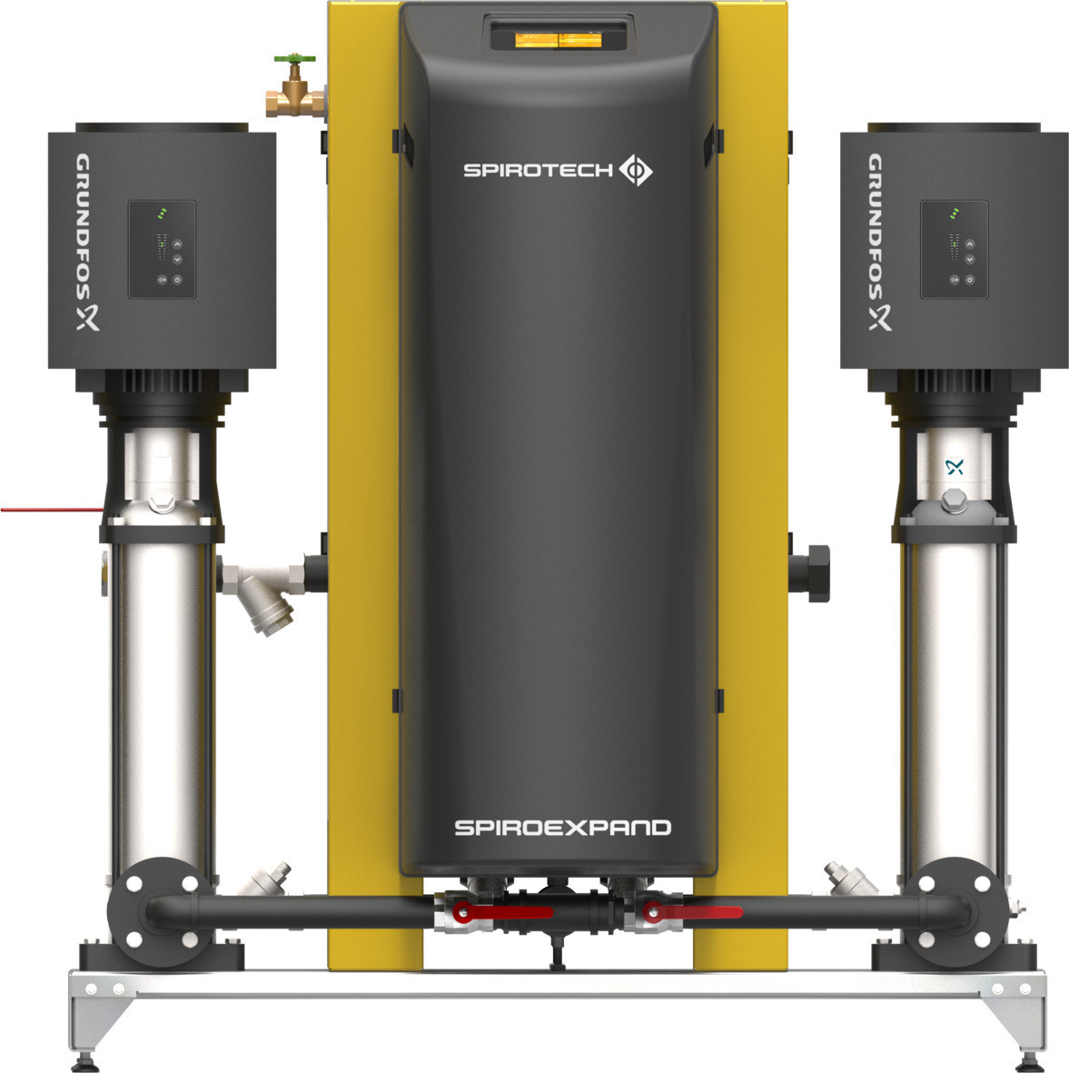 Spirotech Automatische expansie- en drukbehou Etcm Duo-10.8 max 15,7bar