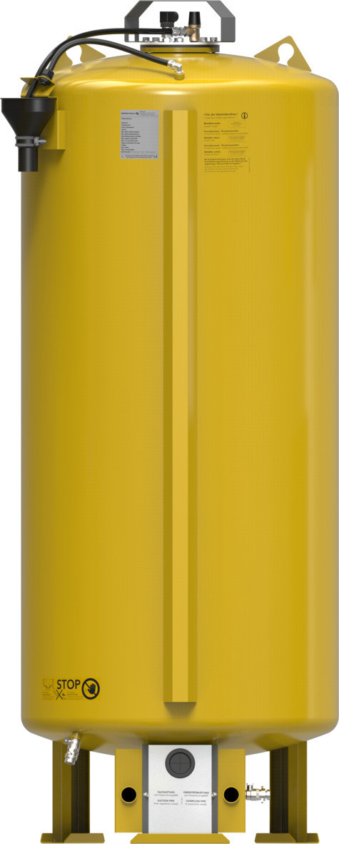 Spirotech Expansievat met membraan Secundair Vat 800L voor emcm, etcm