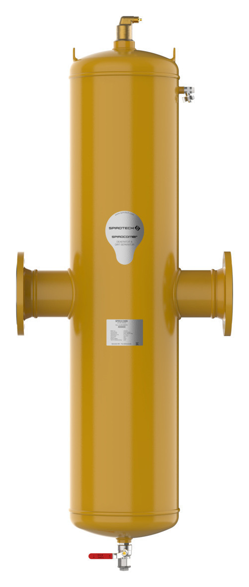 Spirotech Lucht- en vuilafscheiders Spirocombi -DN125 -flens -hiflow