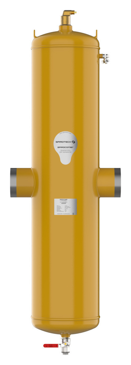 Spirotech Lucht- en vuilafscheiders Spirocombi -DN150 -las -hiflow