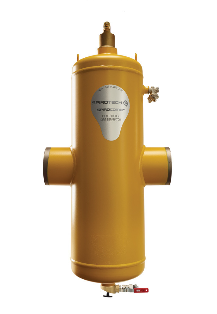 Spirotech Lucht- en vuilafscheiders Spirocombi -DN150 -magneet -las