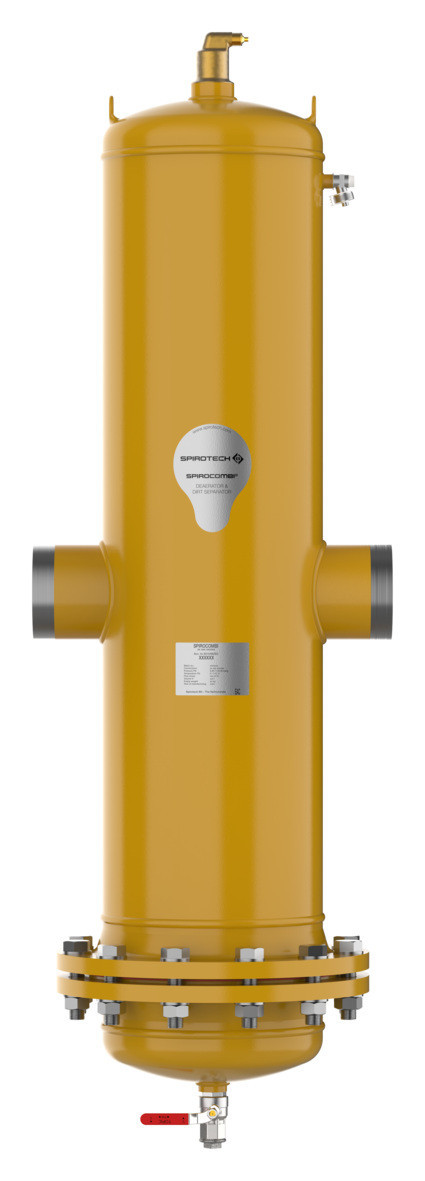 Spirotech Lucht- en vuilafscheiders Spirocombi -DN80 -las -hiflow -demont