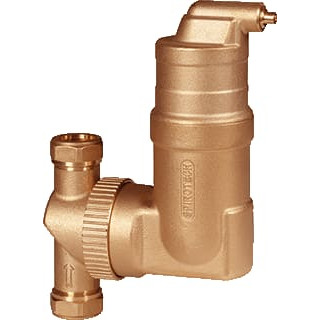 Spirotech Luchtafscheider spirovent RV2 hor/vert.22MM knel