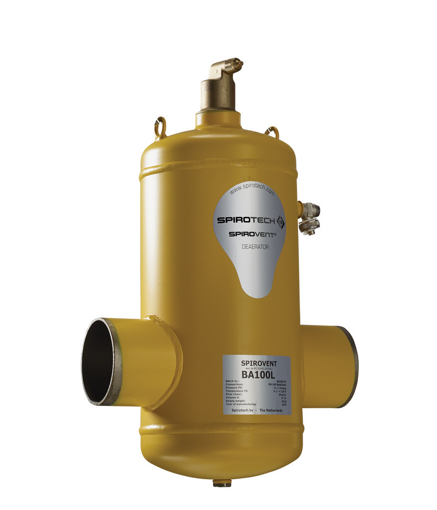 Spirotech SpiroVent Lucht-vuilafscheider vr CV/koeling | BA150L