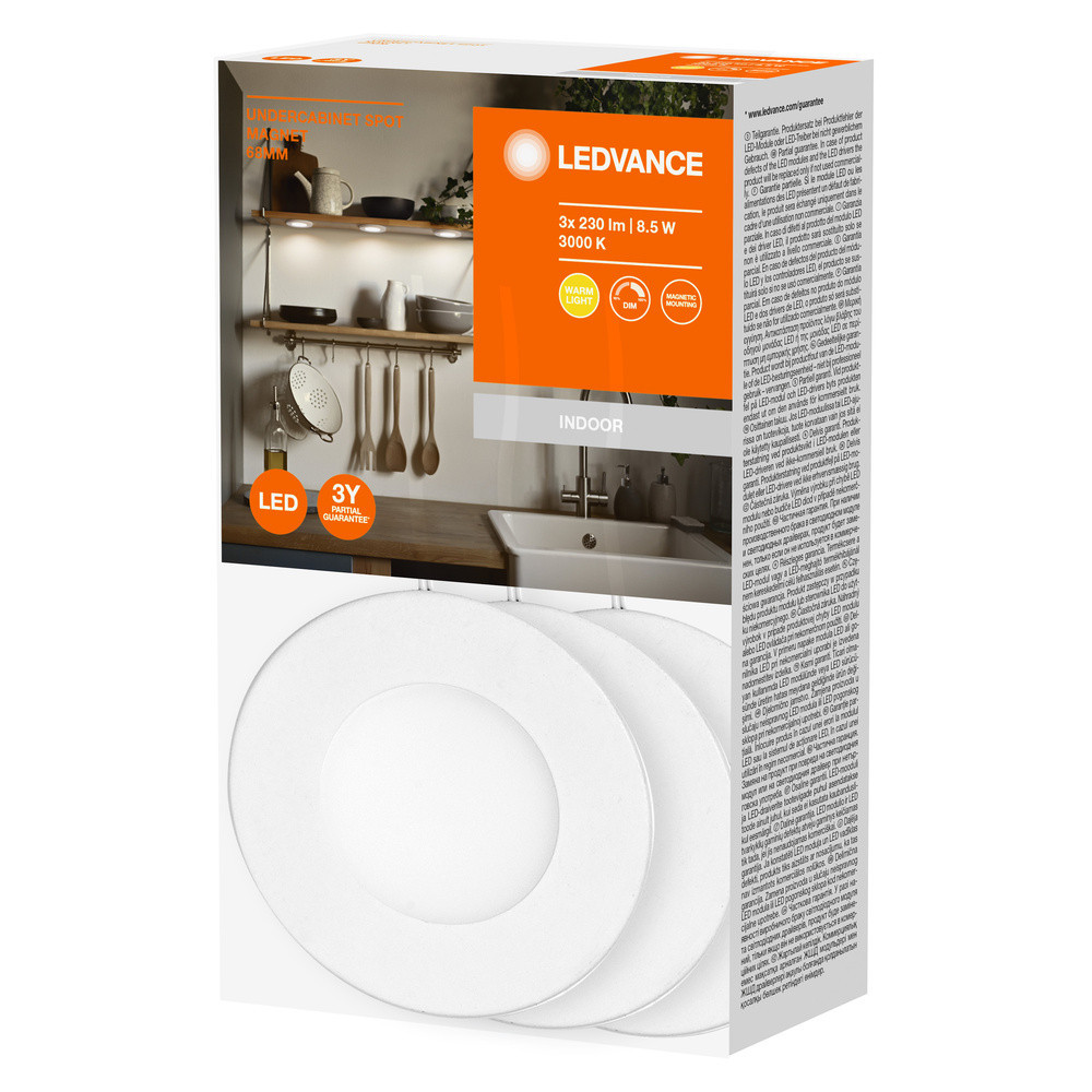 Spot Magnet 75MM 8.5W 3000K