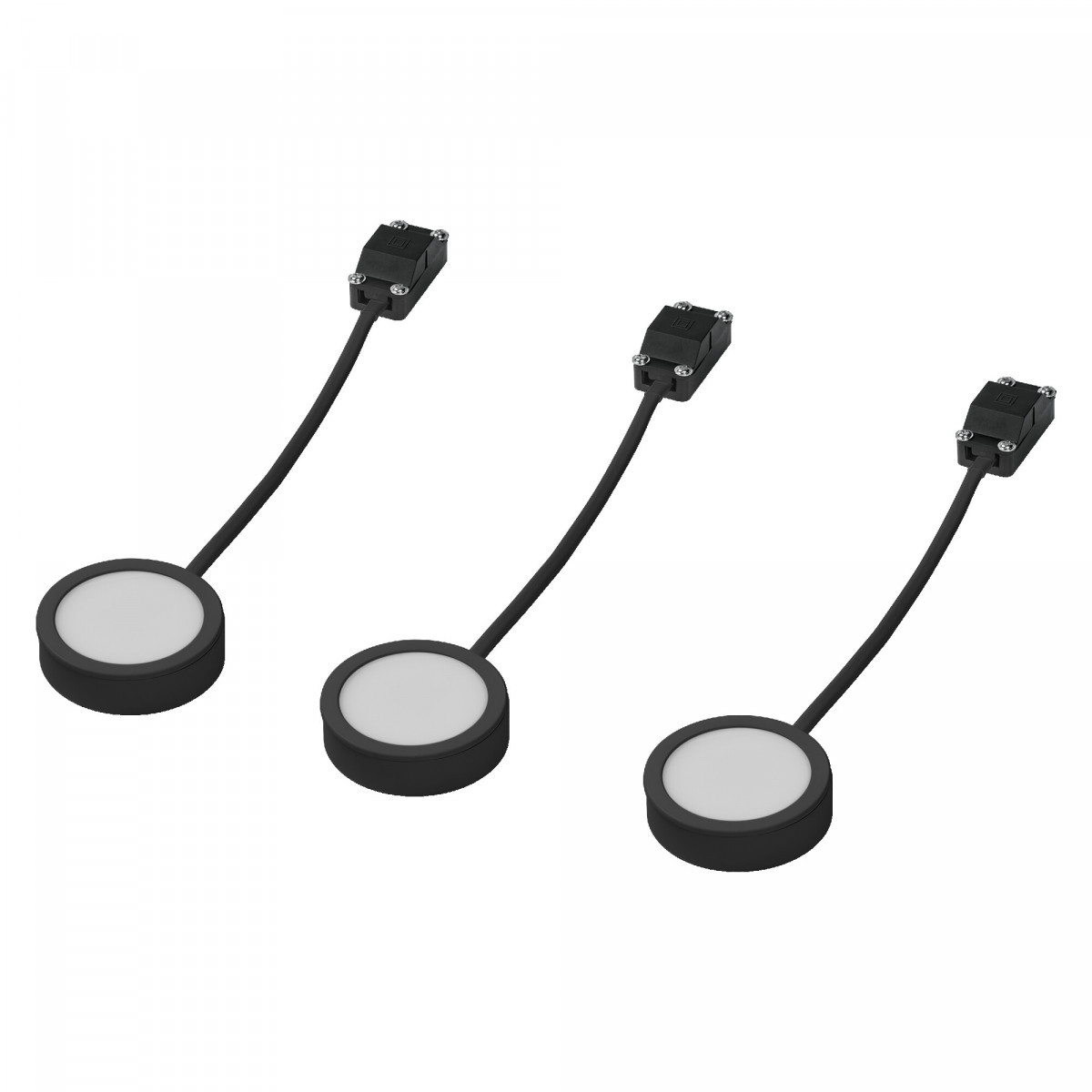 Spot Puck 65MM 3 X 3W black