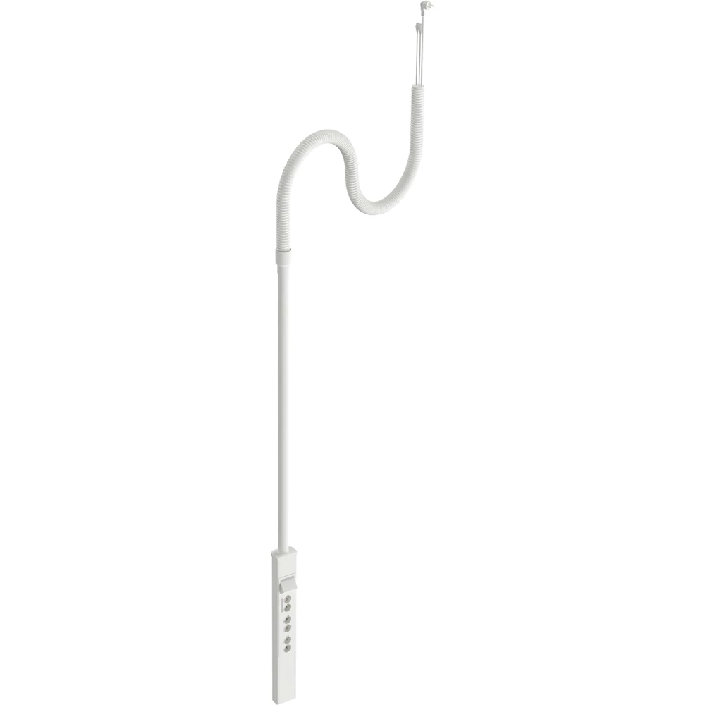 Stago Alu Zuil vrijstaand enkel 2,1M 6XWCD 2XRJ45 S/FTP hoek R9003