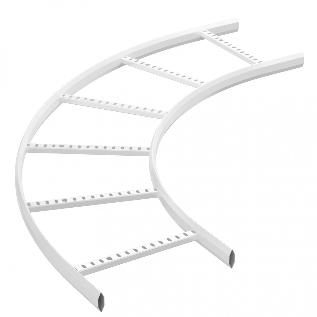 Stago Wibe bocht/hoekstuk kabelladder 90° 300x55mm 9010