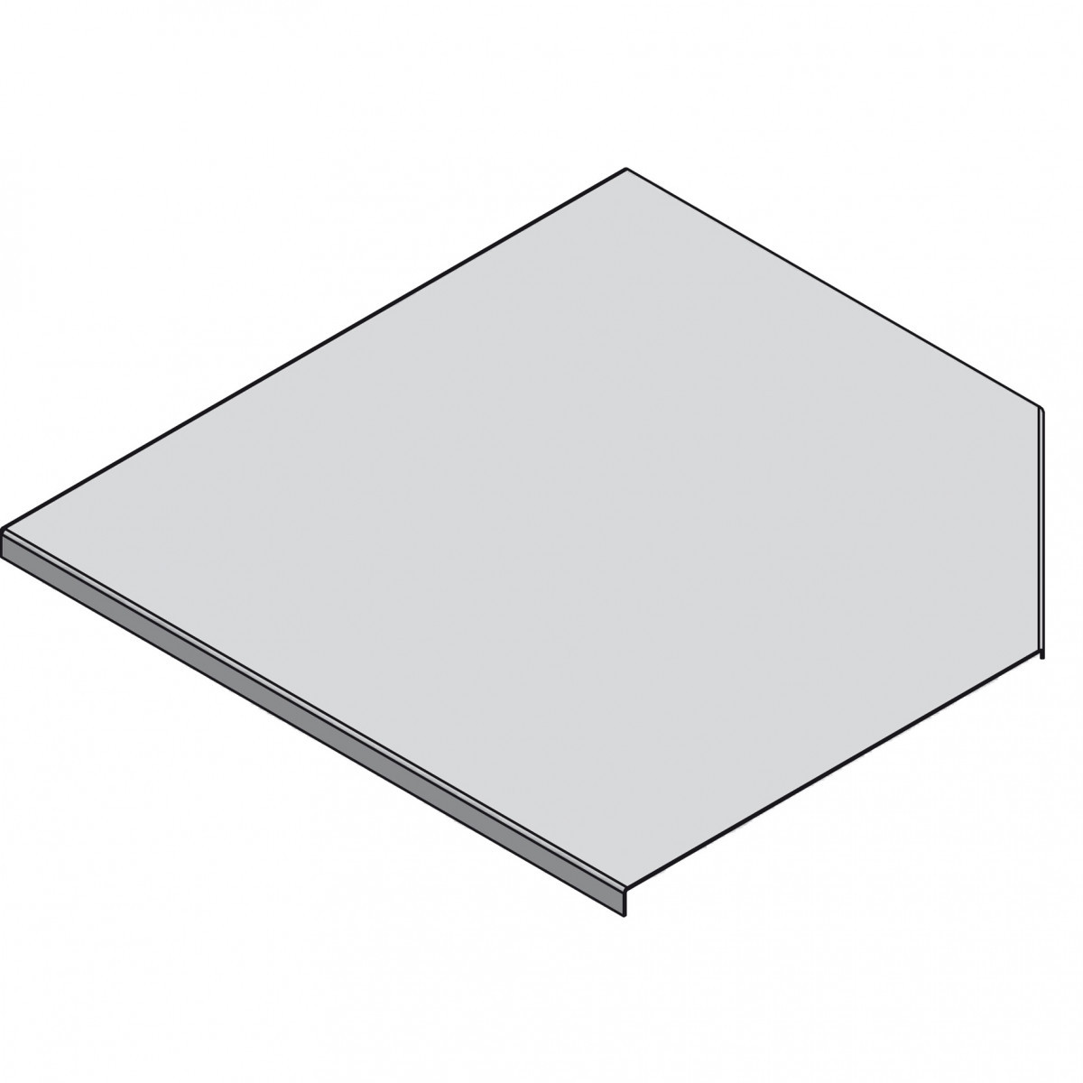 Stago KG281 deksel bocht 90° 200MM