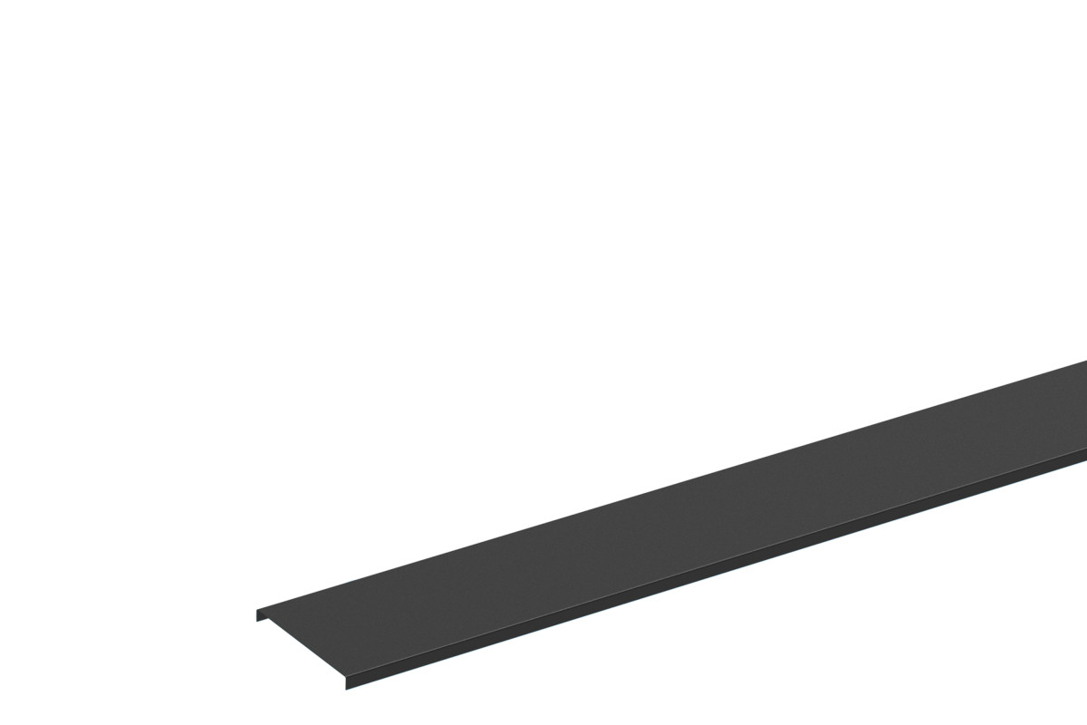 Stago KG281 Afdekgoot 120 L=2 zwart