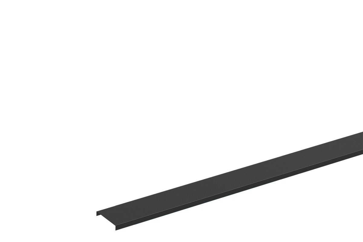 Stago KG281 Afdekgoot 70 L=2 zwart