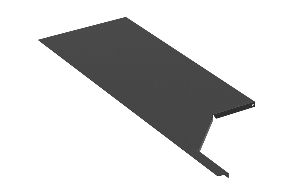 Stago KG281 Hoekaanzetstukdeksel Links 500 zwart