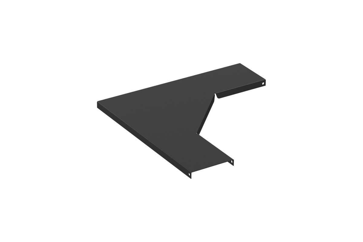 Stago KG281 Hoekstukdeksel Vast 70 zwart