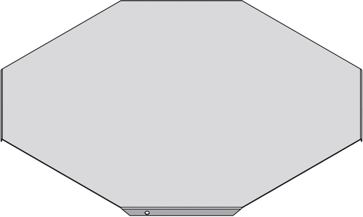 Stago KG281 Kruisstukdeksel Vlak 100