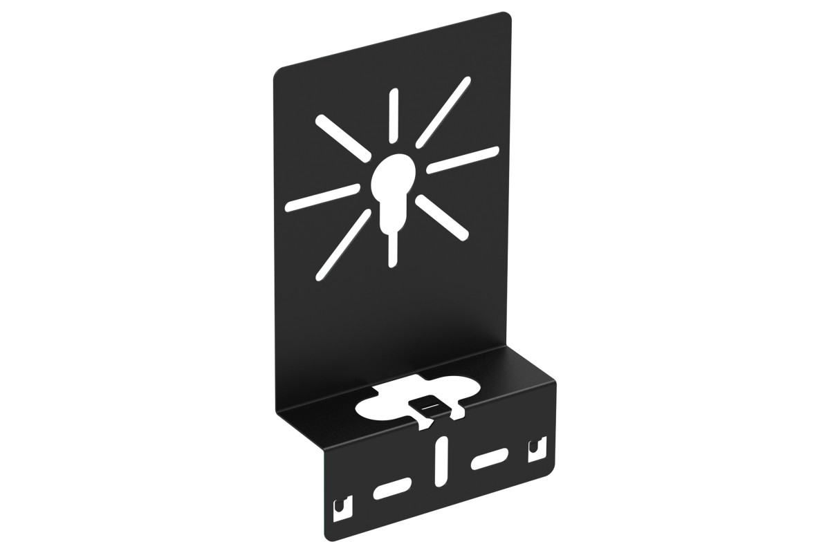 Stago KG281 Montageplaat Gezet hoog zwart