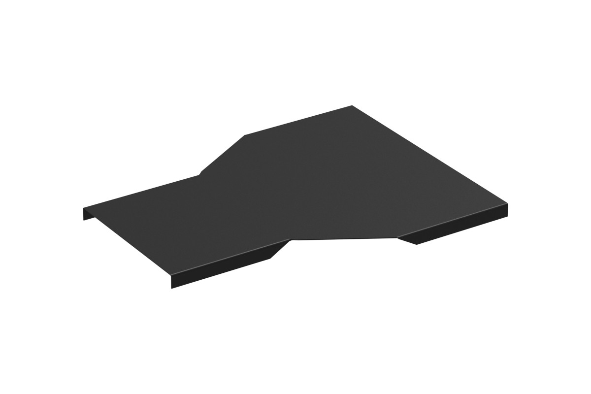 Stago KG281 Verloopstukdeksel Vast 120-200 zwart