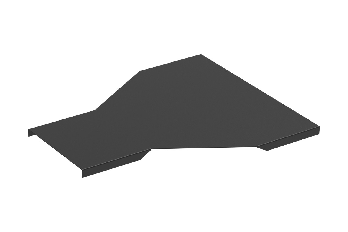 Stago KG281 Verloopstukdeksel Vast 120-250 zwart