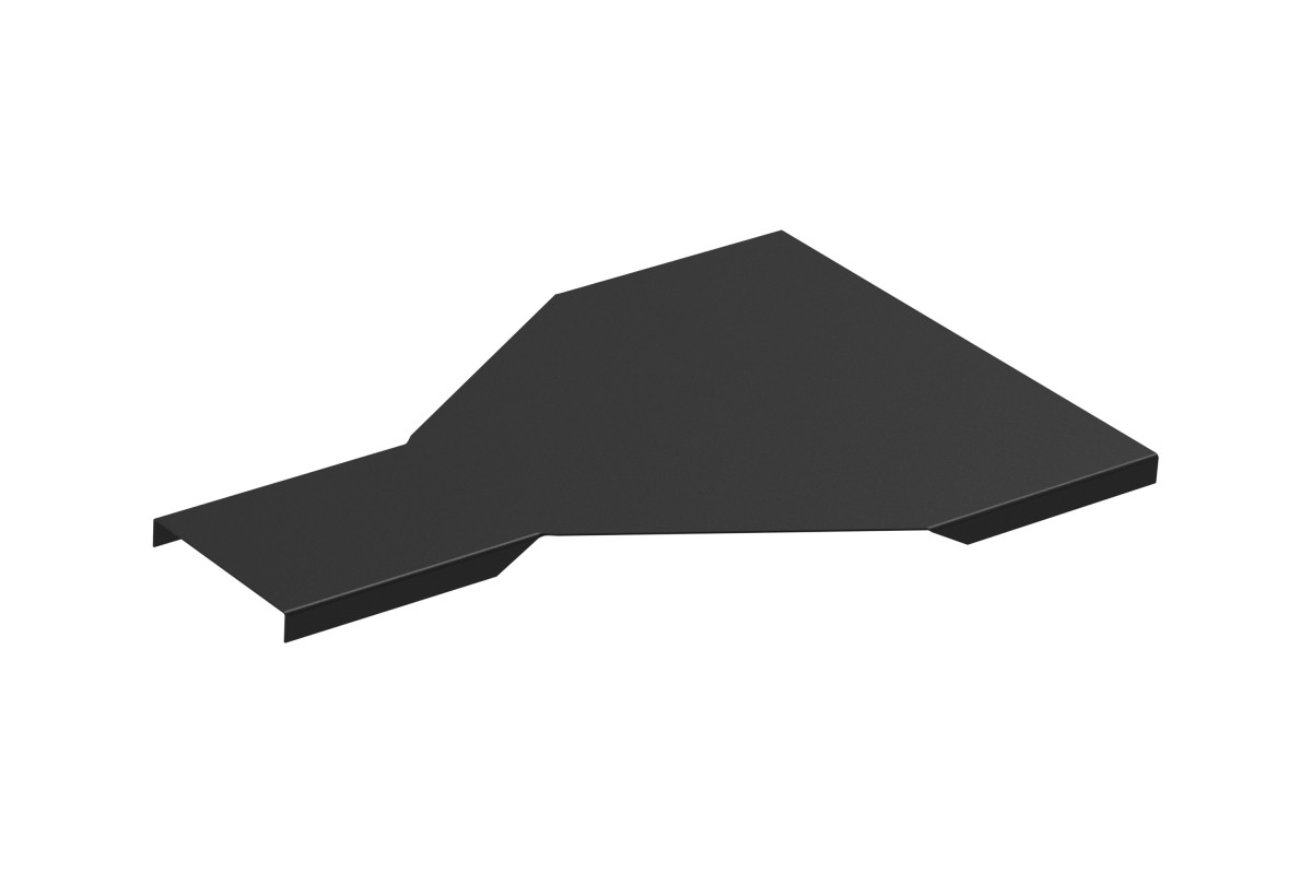 Stago KG281 Verloopstukdeksel Vast 70-200 zwart