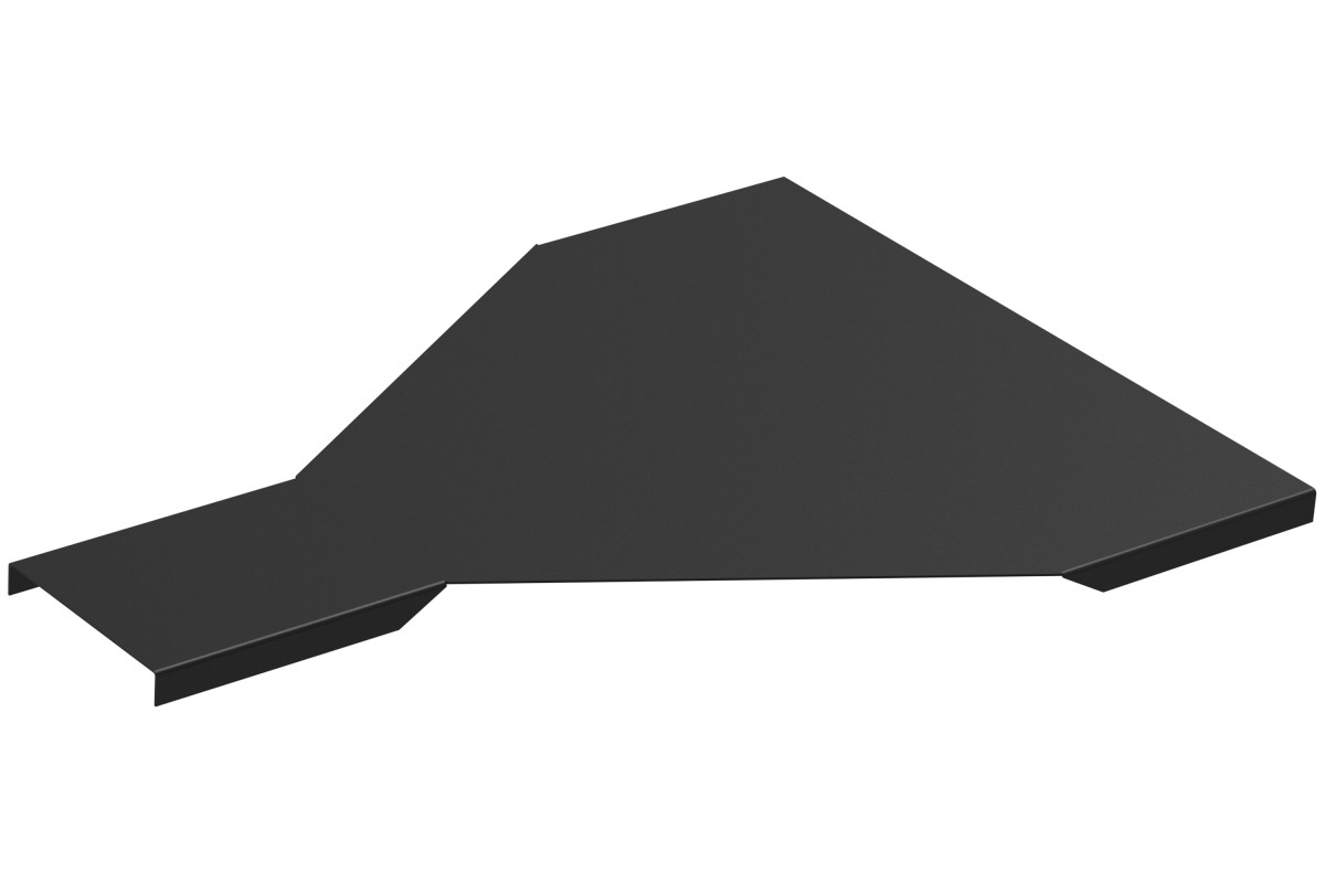 Stago KG281 Verloopstukdeksel Vast 70-250 zwart