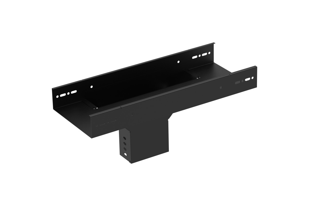 Stago KG281 Verticaal Wandstuk vast 200-120 zwart