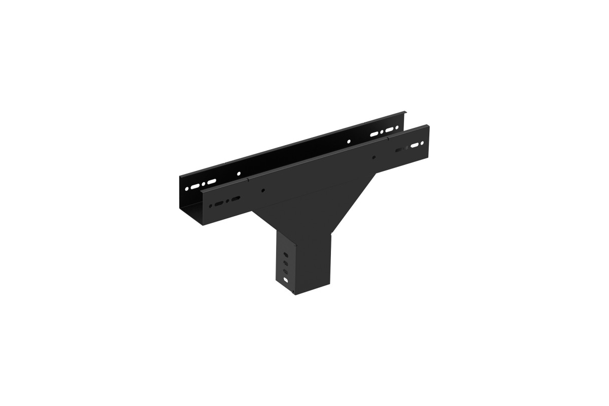 Stago KG281 Verticaal Wandstuk vast 70-70 zwart