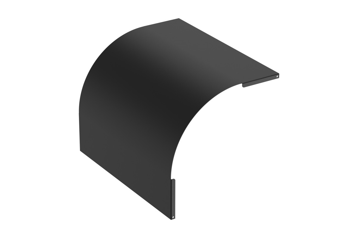 Stago KG281 Vervalstukdeksel Vast 400 zwart