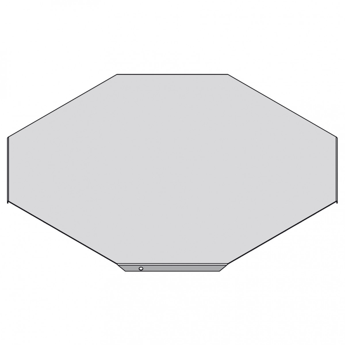 Stago Kruisstukdeksel vlak