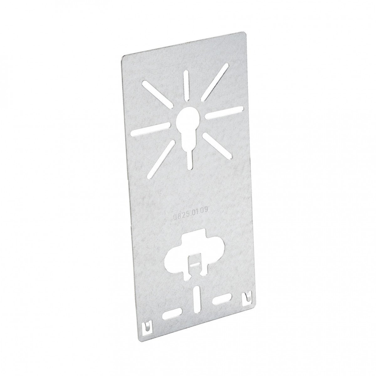 Stago Mont.plaat vlak hoog