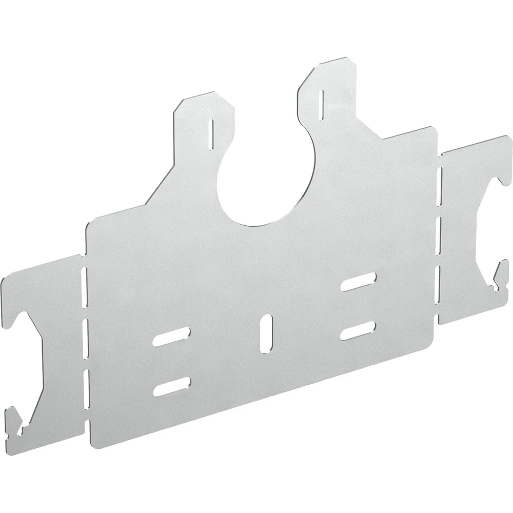 Stago Montageplaat Voor flex buis 50MM alu zuil vrijstaand