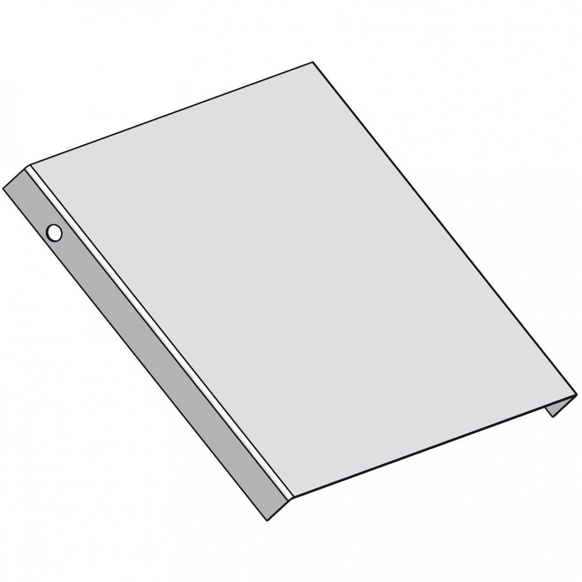 Stago KG281 deksel bocht 90° 600MM