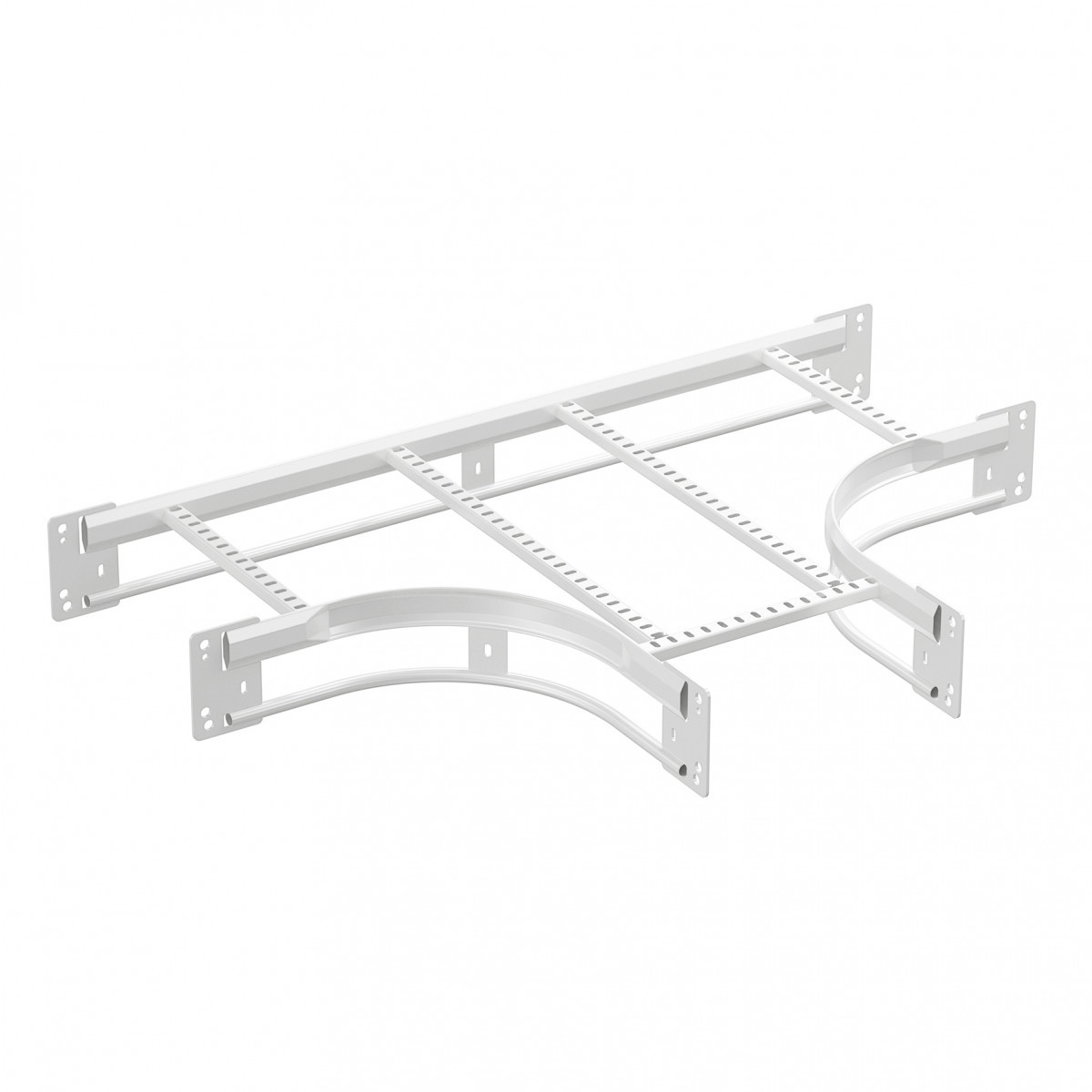 Stago Wibe T-stuk kabelladder 400x134mm 9010