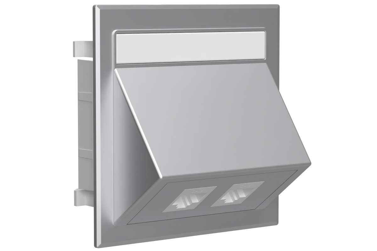 Stago WGX-W Data dubbel gehoekt incl keystones zilver Stago WGX-W Data dubbel gehoekt incl keystones zilver
