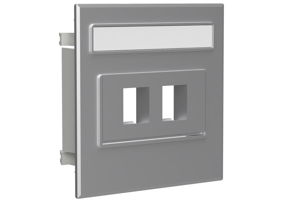 Stago WGX-W Data dubbel vlak excl keystones zilver Stago WGX-W Data dubbel vlak excl keystones zilver