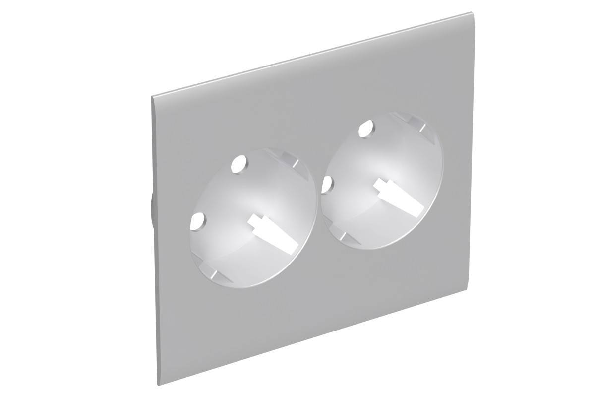 Stago WGX-W WCD um afdekplaat zilver