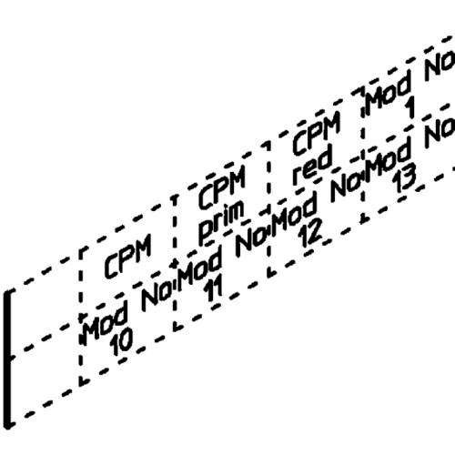 Stahl Accessories for Remote I/O Labelling-Strip (1 set ) printed for is1