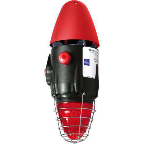 Stahl Combination Optical/Akustisch Combined Signal device red