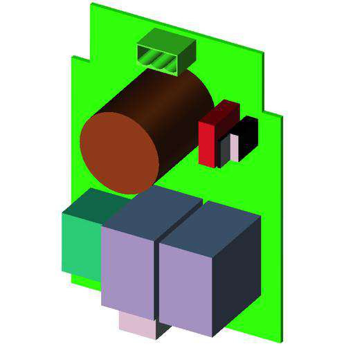 Stahl Components / accessories PCB FL60 48VDC/5J center mounted repl.