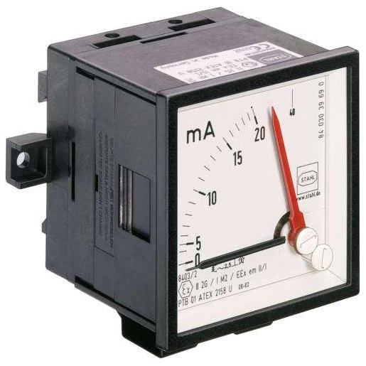 Stahl 8403C6-1-2 ammeter direct display