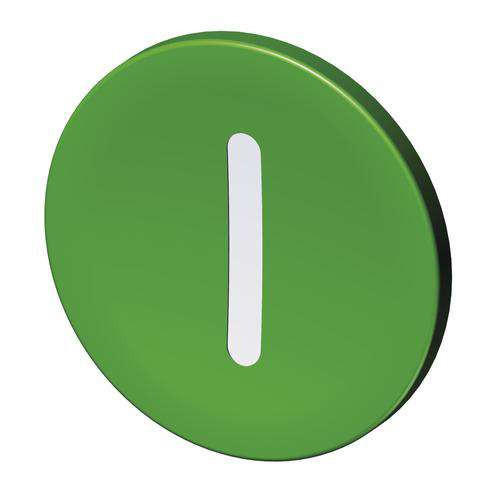 Stahl Parts and accessories components Button Label 8602/3-GN0002-S-on I