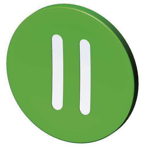 Stahl Parts and accessories components Button Label 8602/3-GN0002-S-on ii