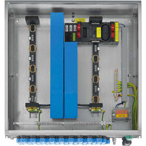 Stahl Remote I/O systems Is1 Rio standard enclosure zone 1 with shield bus