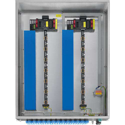 Stahl Remote I/O systems Is1 Rio standard enclosure zone 1 with shield bus