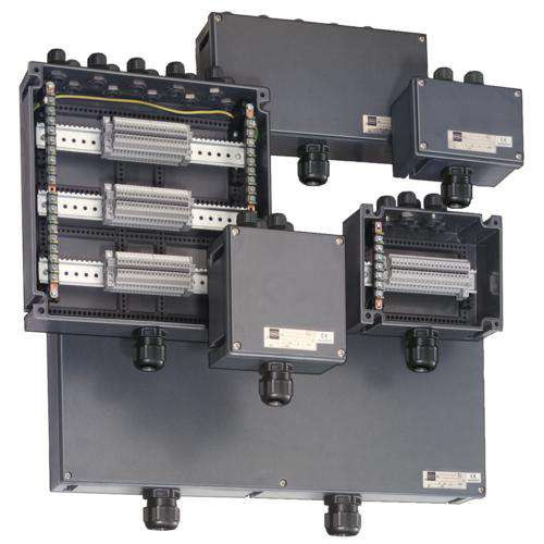 Stahl Terminal box GRP Ex E terminal box 1 X 2-conductor, 4 MM2, grey