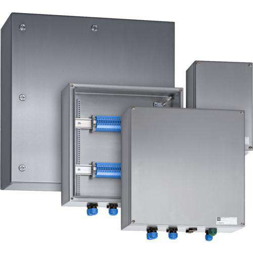 Stahl Terminal box metal Ex I terminal box 1 X 2-conductor, 2.5 MM2, blue