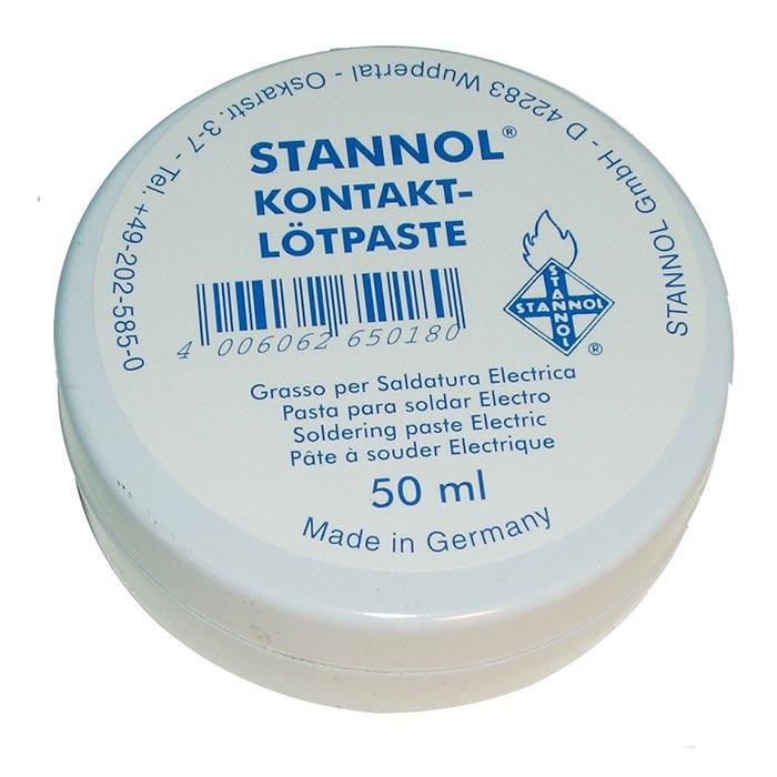 Stannol Soldeer- en lastechniek Soldeerpasta in blik 50G