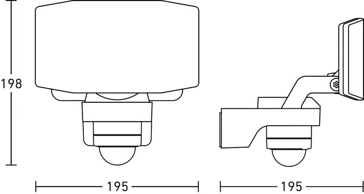 Steinel Expanse Led straler xled pro expanse S ant