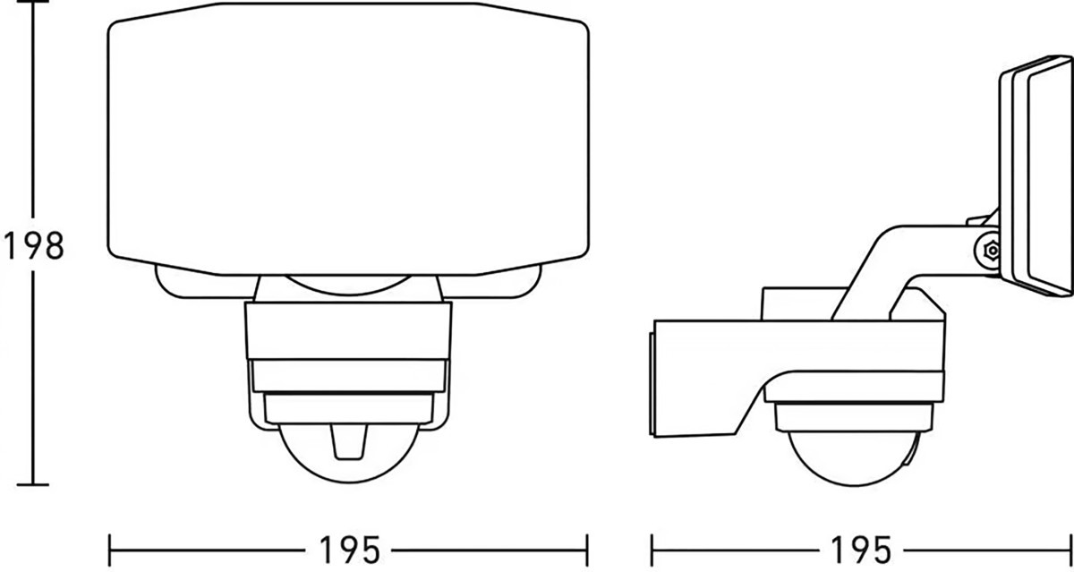 Steinel Expanse Led straler xled pro expanse SC wit