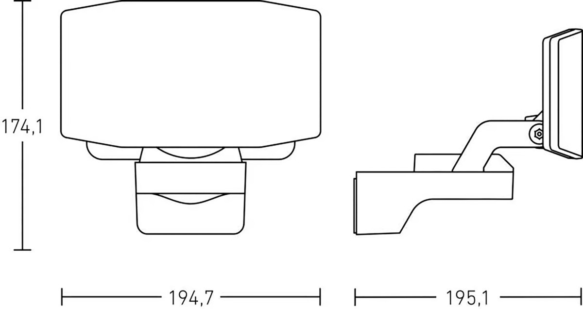 Steinel Expanse Led straler xled pro expanse wit