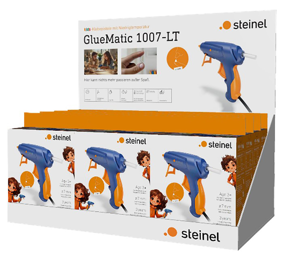Steinel Gluematic counter display glue gun 1007-LT (12 ST.)