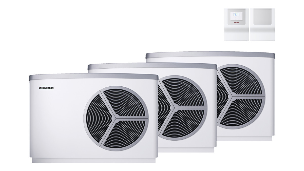 Stiebel Eltron lucht-water-warmtepomp, WPL-A 13 HK 400 premium set